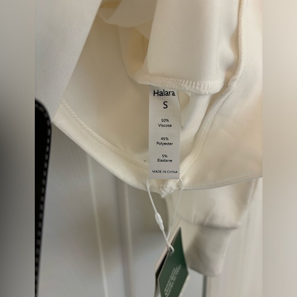 NWT Halara Hooded Drawstring  Crossover Split Sweatshirt - Picture 8 of 15